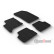 Rubber mats suitable for Fiat 600 Hybrid 2024- (T profile 4-piece + mounting clips)