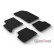 Rubber mats suitable for Fiat 600 Hybrid 2024- (T profile 4-piece + mounting clips), Thumbnail 2