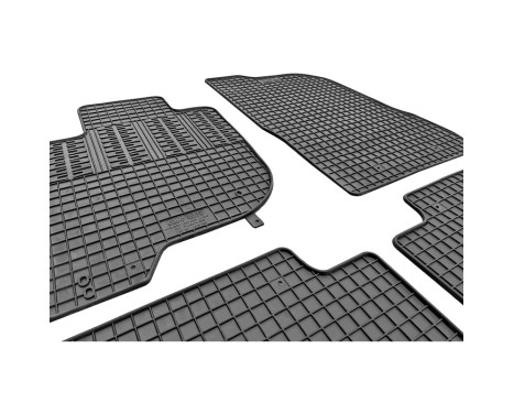 Rubber mats suitable for Fiat Fullback Double Cab 2016- & Mitsubishi L200 (Triton) Double Cab 2015, Image 3