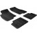 Rubber mats suitable for Fiat Grande Punto from 2005 (T-Design 4-piece)