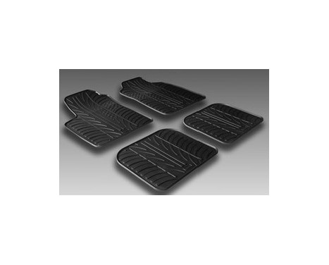 Rubber mats suitable for Fiat Panda 2012-2014 (T profile 4-d, Image 2