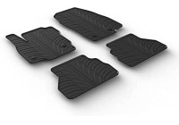 Rubber mats suitable for Ford B-Max Facelift 2015- (T profile