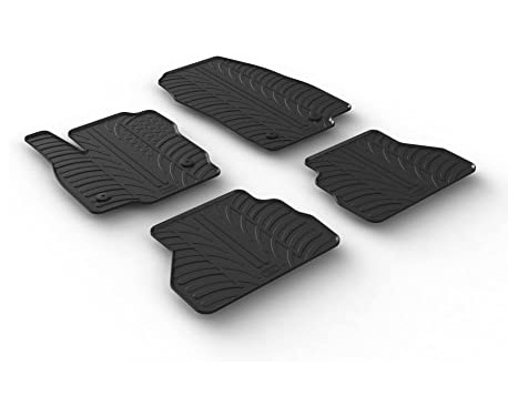 Rubber mats suitable for Ford B-Max Facelift 2015- (T profile