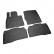 Rubber mats suitable for Ford Explorer VI (U625) Hybrid 2020- (4-piece with mounting points), Thumbnail 2