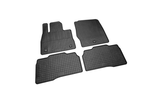 Rubber mats suitable for Ford Explorer VI (U625) Hybrid 2020- (4-piece with mounting points), Image 2