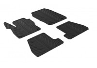 Rubber mats suitable for Ford Focus 3/5 doors + ST 2015- (4-piece)