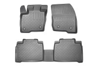 Rubber mats suitable for Ford Galaxy III / Ford S-Max II 2015+ (incl. Facelift / 5&7-Seater)