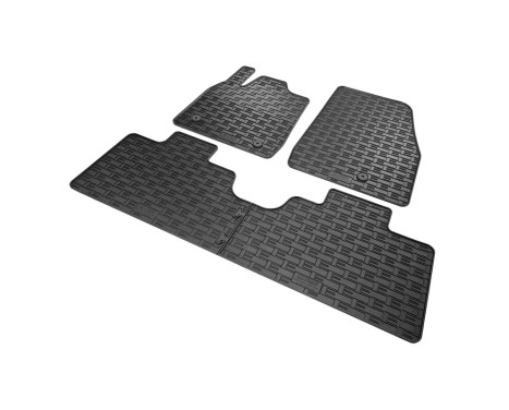 Rubber mats suitable for Ford Mustang Mach E 2020- (4-piece with mounting points), Image 2