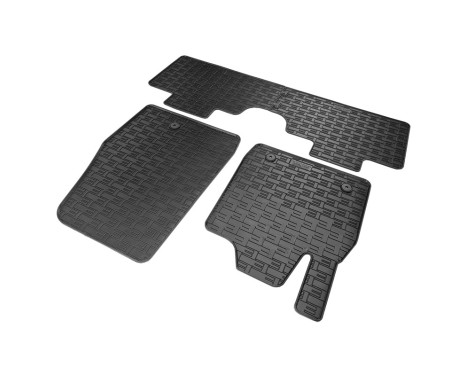 Rubber mats suitable for Ford Mustang Mach E 2020- (4-piece with mounting points), Image 3
