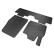 Rubber mats suitable for Ford Mustang Mach E 2020- (4-piece with mounting points), Thumbnail 3