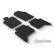 Rubber mats suitable for Ford Raptor II (Petrol) 2022-(T profile 4-piece + mounting clips)