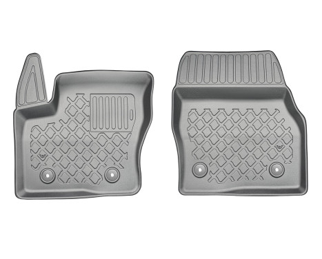 Rubber mats suitable for Ford Transit Connect 2014+ (+ Facelift)