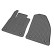 Rubber mats suitable for Ford Transit Courier 2023- (2-piece + mounting system), Thumbnail 3