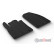 Rubber mats suitable for Ford Transit Courier (Cargo) 2023- (T profile 2-piece + mounting clips), Thumbnail 2