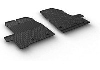 Rubber mats suitable for Ford Transit Custom Furgon/Kombi (2-piece)