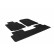 Rubber mats suitable for Honda CR-V 2012- (T-Design 5-piece)