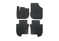 Rubber mats suitable for Honda Jazz V 2020- incl. Crosstar (4-piece with mounting points)