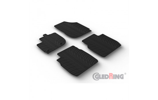 Rubber mats suitable for Honda Jazz V (GR) incl. Crosstar 2020-