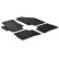 Rubber mats suitable for Hyundai Accent / Kia Rio 2005- (T p