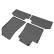 Rubber mats suitable for Hyundai e-Kona II (EV) 2023- (4-piece + mounting system), Thumbnail 3