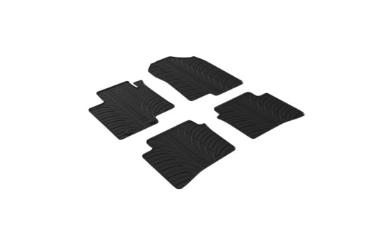 Rubber mats suitable for Hyundai i20 III 2020-