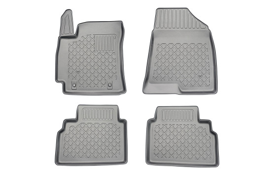 Rubber mats suitable for Hyundai Kona II +Hybrid 2023-