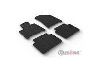 Rubber mats suitable for Hyundai Santa Fé V (MX5) Hybrid/PHEV 2024- (T profile 4-piece)