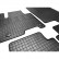 Rubber mats suitable for Hyundai Tucson (NX4E) Full Hybrid 2020- (4-piece + mounting system), Thumbnail 4