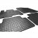 Rubber mats suitable for Hyundai Tucson (NX4E) Full Hybrid 2020- (4-piece + mounting system), Thumbnail 5