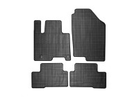 Rubber mats suitable for Hyundai Tucson (NX4E) Full Hybrid 2020- (4-piece with mounting points)