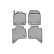 Rubber mats suitable for Isuzu D-Max (Double Cab) 2021+