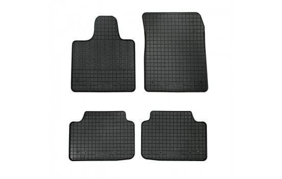 Rubber mats suitable for Jaguar I-Pace (X590) 2018- (4-piece + mounting system)