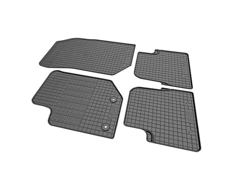 Rubber mats suitable for Jeep Avenger (petrol) 2023- (4-piece + mounting system), Image 2