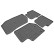 Rubber mats suitable for Jeep Avenger (petrol) 2023- (4-piece + mounting system), Thumbnail 3