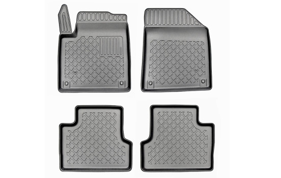 Rubber mats suitable for Jeep Cherokee V (2014-2022)