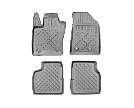 Rubber mats suitable for Jeep Compass II Hybrid 2020+