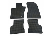 Rubber mats suitable for Jeep Renegade 2018- (4-piece with mounting points)