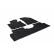 Rubber mats suitable for Kia Carens 2013- (T-Design 4-piece)