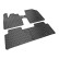 Rubber mats suitable for Kia EV6 2021- (3-piece + mounting system), Thumbnail 2