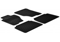 Rubber mats suitable for Kia Sorento 2002-2009 (G-Design 4-piece + mounting clips)