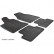 Rubber mats suitable for Kia Sorento 3/2015- (T-Design 5-piece + mounting clips), Thumbnail 2