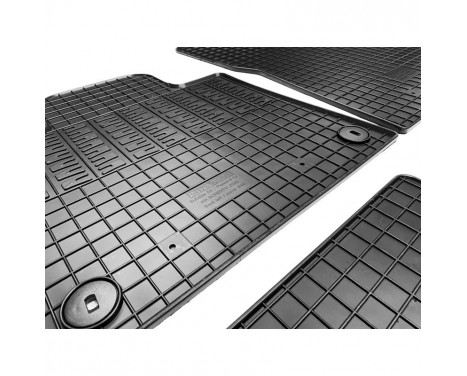 Rubber mats suitable for Kia Sorento IV (MQ4) 2020- excl. Hybrid (4-piece + mounting system), Image 3
