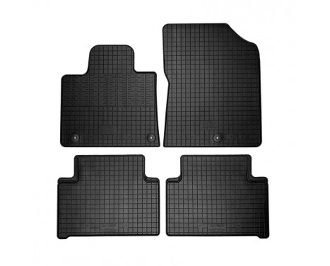 Rubber mats suitable for Kia Sorento IV (MQ4) 2020- excl. Hybrid (4-piece with mounting points)