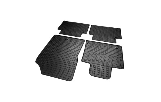 Rubber mats suitable for Kia Sorento IV (MQ4) 2020- excl. Hybrid (4-piece with mounting points), Image 2