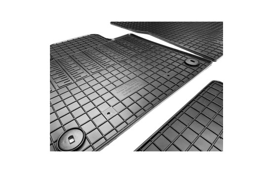 Rubber mats suitable for Kia Sorento IV (MQ4) 2020- excl. Hybrid (4-piece with mounting points), Image 3