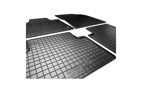 Rubber mats suitable for Kia Sorento IV (MQ4) 2020- excl. Hybrid (4-piece with mounting points), Image 5