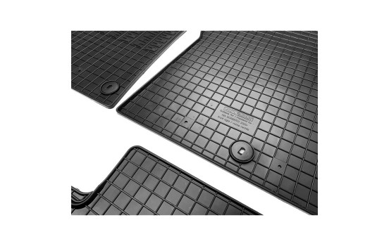 Rubber mats suitable for Kia Sorento IV (MQ4) 2020- excl. Hybrid (4-piece with mounting points), Image 4
