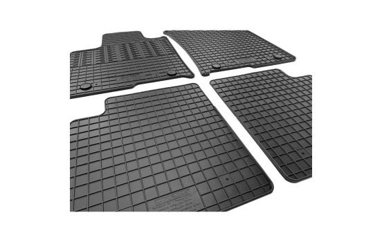 Rubber mats suitable for Lancia Ypsilon Hybrid 2020- (4-piece with mounting points), Image 4