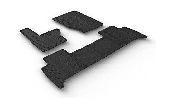 Rubber mats suitable for Landrover Discovery 5 2017- (T-Design 5-piece)
