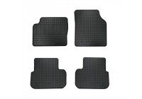 Rubber mats suitable for Landrover Discovery Sport L550 2015-2019 (4-piece with mounting points)